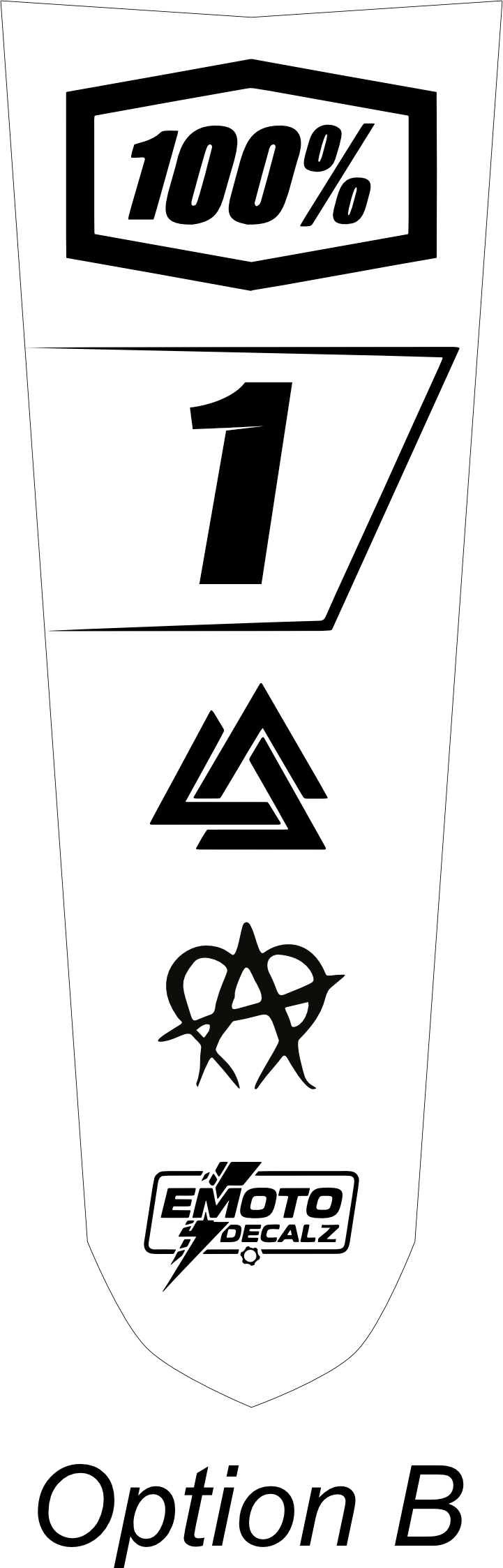 EBOX Premade Fork Decals