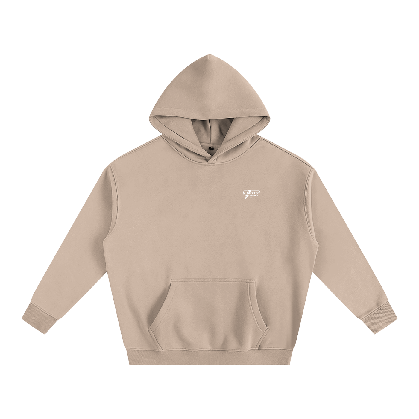 Emoto - Oversize Fleeced Hoodie - Logo