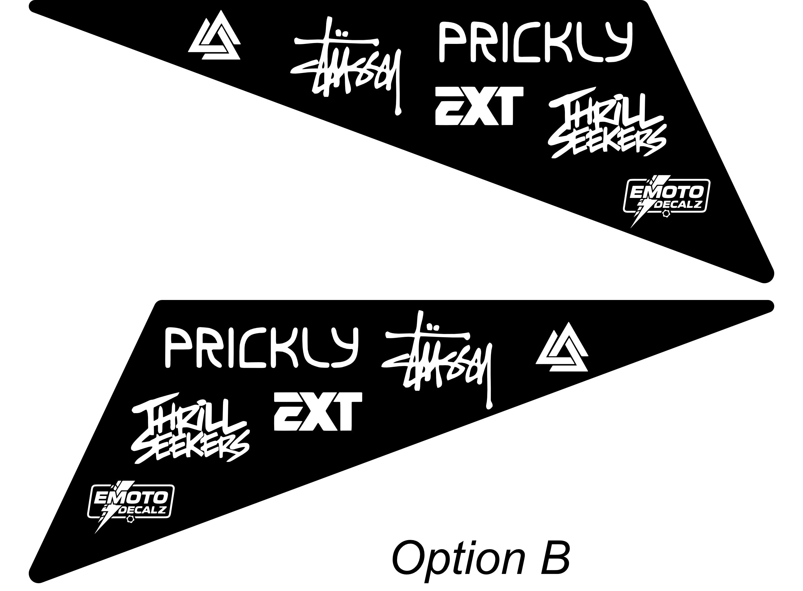 Fatboy Bagus Premade Frame Decals