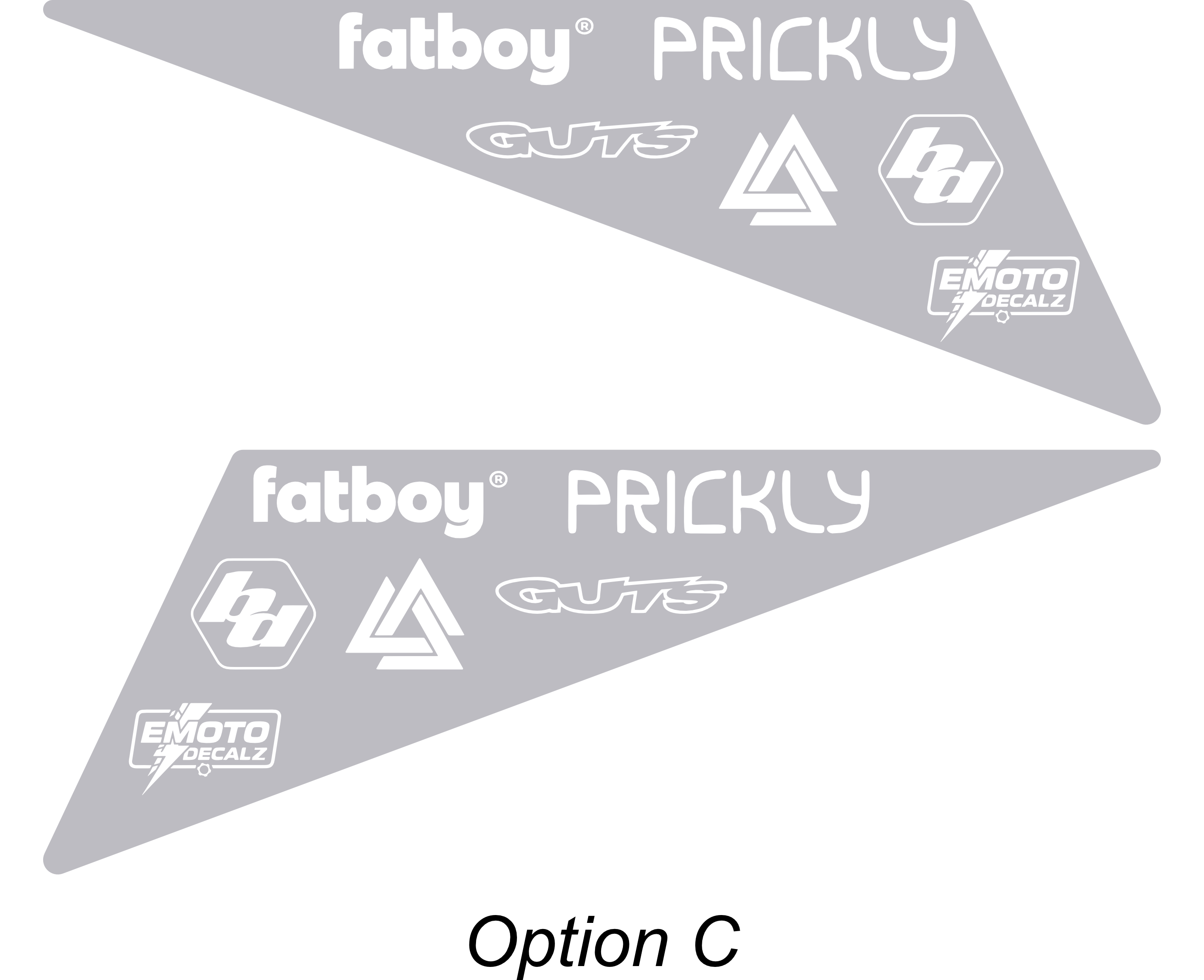 Fatboy Bagus Premade Frame Decals