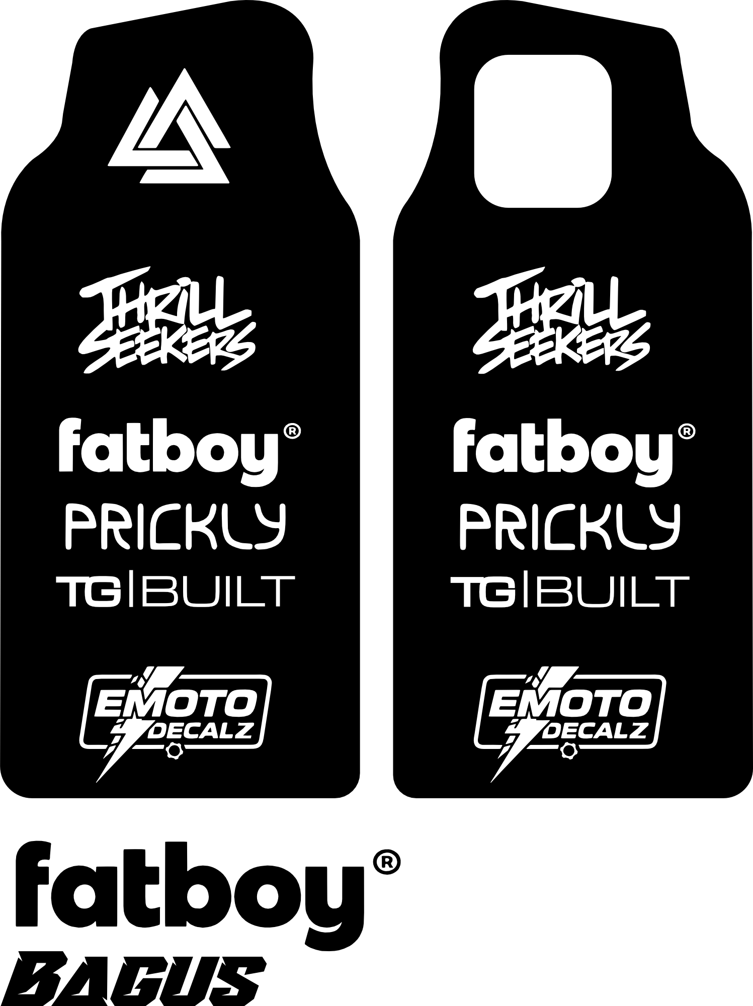 Fatboy Bagus Fork Decals